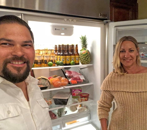 Lazo & Associates - Claremont, CA. Stocked the fridge for our new homeowner