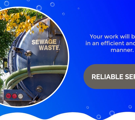 Wee R Pumping. Reliable Service