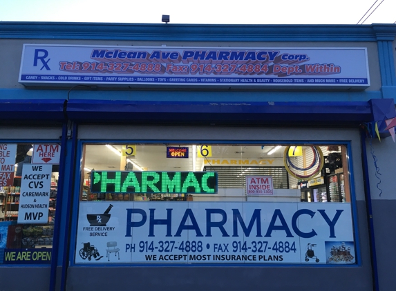 Mclean Av Pharmacy - Yonkers, NY