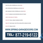 Spring Garage Doors