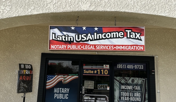 Latin USA Income tax - Moreno Valley, CA. Our Office Entrance