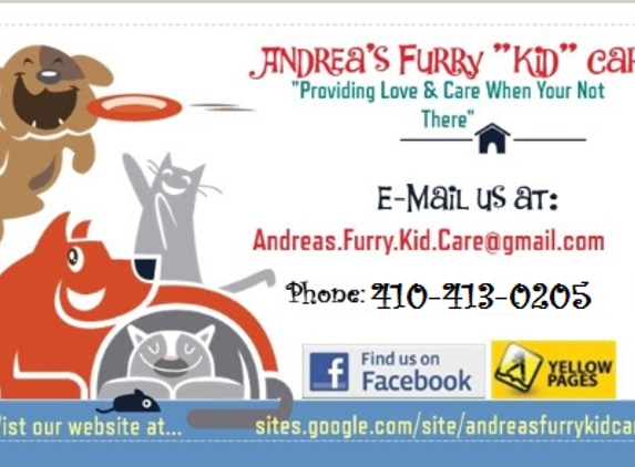 Andrea's Furry "Kid" Care - Westminster, MD