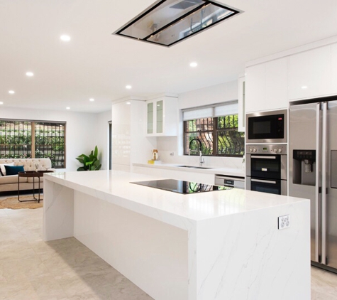All In Stone Benchtops - Svensson Heights, QLD. Qualified tradesmen.