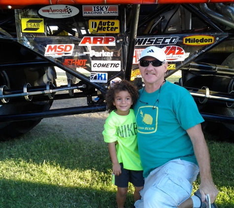 All Action Piano - Greg Stainthorp - Fresno, CA. Greg with his son 2013