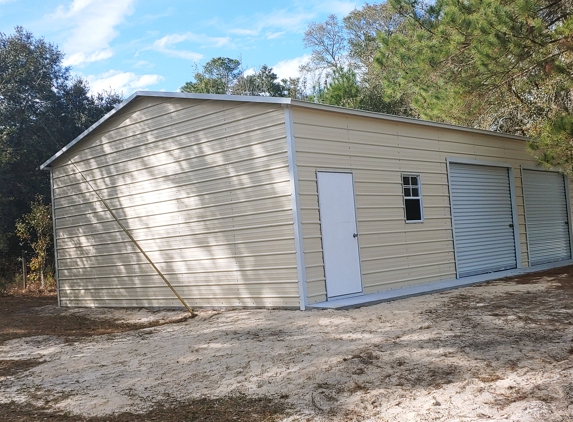 Keen's Buildings - Live Oak, FL. Garage done by Keens Builfing Crew Live Oak Fl