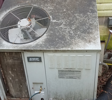 All Seasons Heating & Cooling - Ringgold, GA. Before tgey cleaned it. Didn't know you had to clean it.