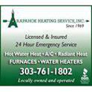 Arapahoe Heating Service Inc - Boilers Equipment, Parts & Supplies