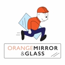 Orange Mirror And Glass - Glass Doors