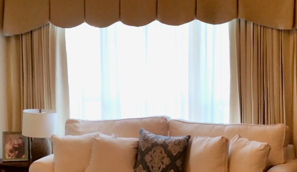 Custom Curtains By Design - Jarrettsville, MD. Beautiful valance with sheers and drapes