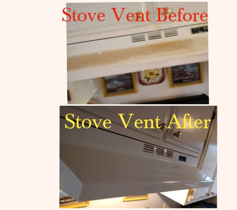 Divine House Cleaning - Salem, OR. Stove Vent