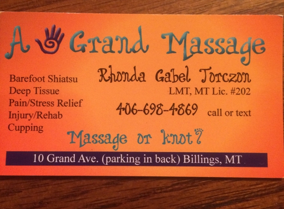 A Grand Massage - Billings, MT