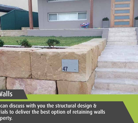 BD landscapes - Baulkham Hills, NSW. Retaining Walls