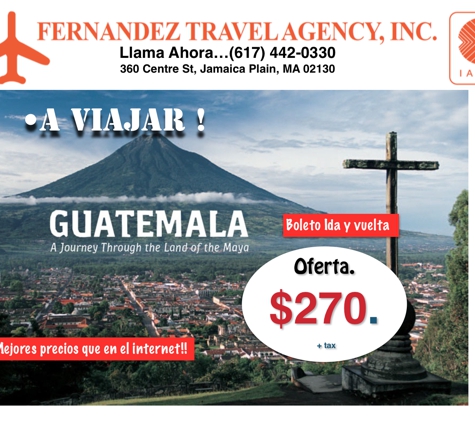 Fernandez Travel Agency, Inc. - Jamaica Plain, MA