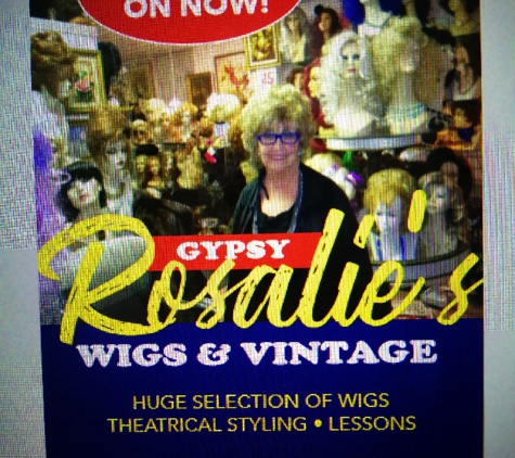 Gypsy Rosalie's Wigs and Vintage - San Francisco, CA. Call for private appointment for your special event!