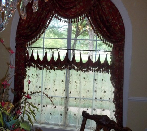 Designs By Debbie Inc. - Oklahoma City, OK. Custom window treatments 