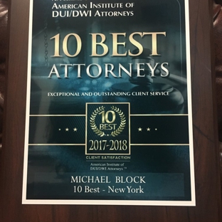 Michael Block, Traffic, Criminal, TLC & CDL Attorney - New York, NY