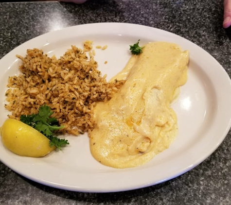 French Market Grill West - Augusta, GA. Louisiana Seafood Crepe