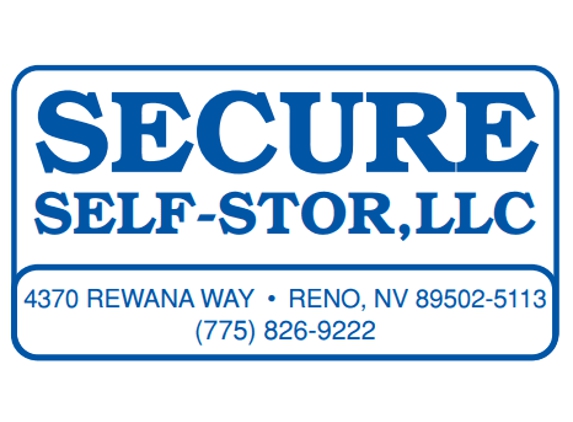 Secure Self Stor LLC. - Reno, NV