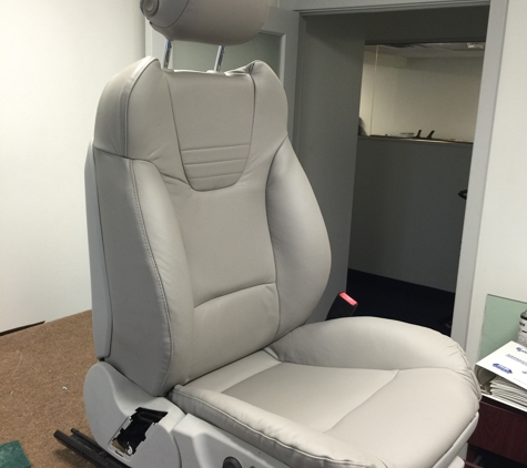 Clearview Auto Glass & Tint - Baltimore, MD. We reupholstered the seats for Matt the owner at Baltimore Collision!