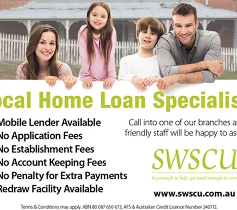 South West Slopes Credit Union Ltd - Temora, NSW