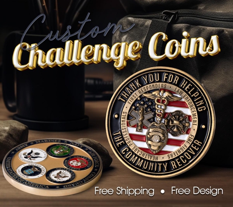 Custom Challenge Coins - Walnut, CA