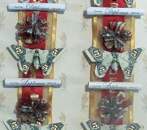 Deer Park Leis - Deer Park, TX. Butterfly Diploma Money Lei