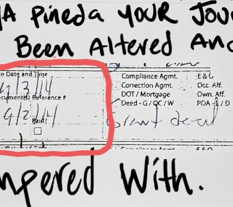 Wilson Wilson & Perrizo - Downey, CA. CORRUPT ATTORNEY DANIEL JOSEPH WILSON AND NOTARY MAYRA G. PINEDA ALTERED HER JOURNAL TO DEFRAUD A SENIOR OUT OF HER PROPERTY