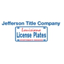 Jefferson Title Company - Vehicle License & Registration
