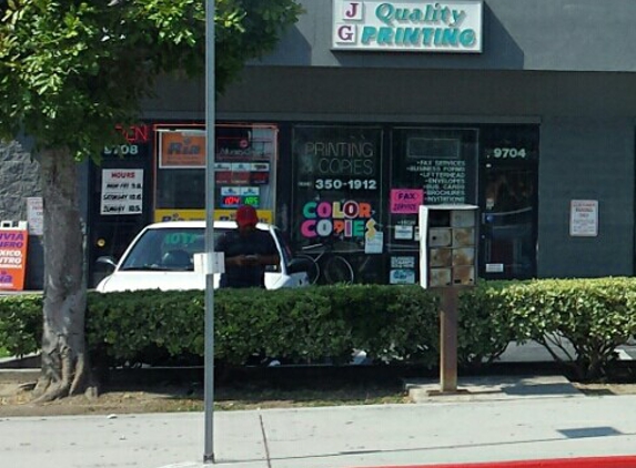 JG Quality Printing - Rosemead, CA. Outside