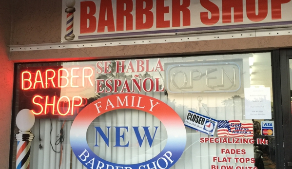 New Family Barber Shop - Oakland Park, FL. Friendly, Fast! Great Haircut!����