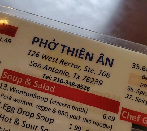 Pho Thien An - San Antonio, TX