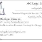 Monique Carreno's Legal Services