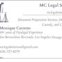 Monique Carreno's Legal Services