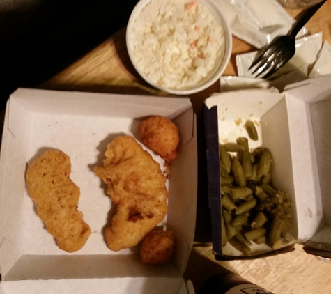 Long John Silver's - Lubbock, TX. This is what cost me 7.46.