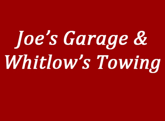 Joe's Garage & Whitlow's 24 Hour Towing - Indianapolis, IN