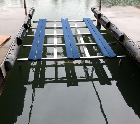 KC Marine - Lake Oswego, OR. Boat Lift Installation