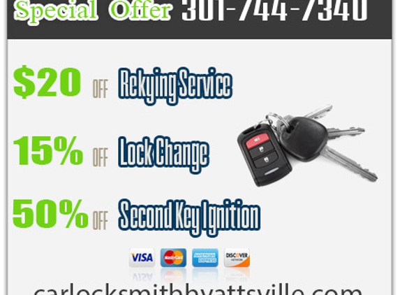 Car Locksmith Hyattsville - Hyattsville, MD. our offer