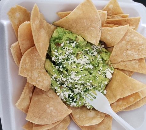 Rico Mexican Tacos - Philadelphia, PA. Homemade guacamole with chips