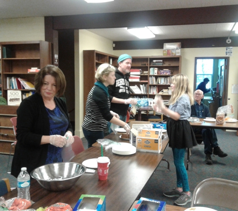 First Congregational Church - Tacoma, WA. Sandwiches for the homeless