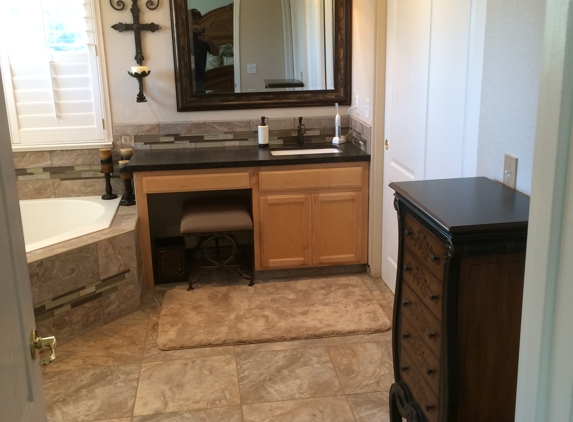 Specialized Tile & Stone Co - Modesto, CA. Fischer residence complete remodel