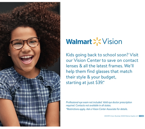 Walmart - Vision Center - Enterprise, AL