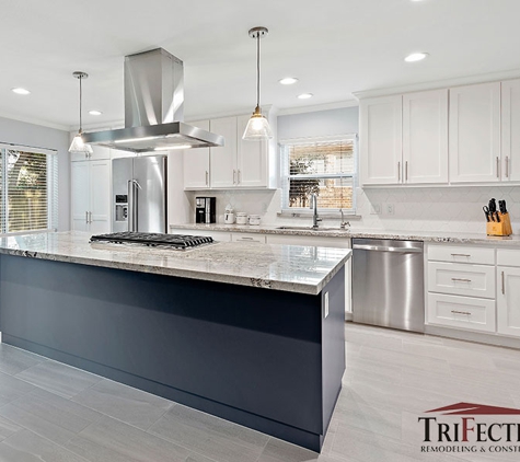 TriFection Remodeling & Construction - Houston, TX. Kitchen Remodel with Monte Cristo Granite