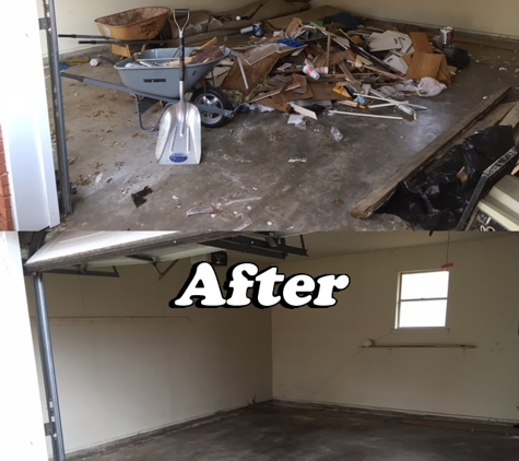 Junk Pros Removal & Hauling - Haltom City, TX. Garage Clean Outs