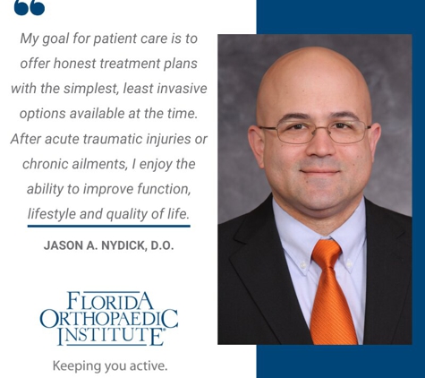 Jason A. Nydick, D.O. - Tampa, FL