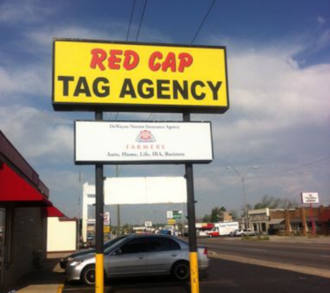 Red Cap Tag Agency - Oklahoma City, OK. Quick,fast service. Usually no wait time.