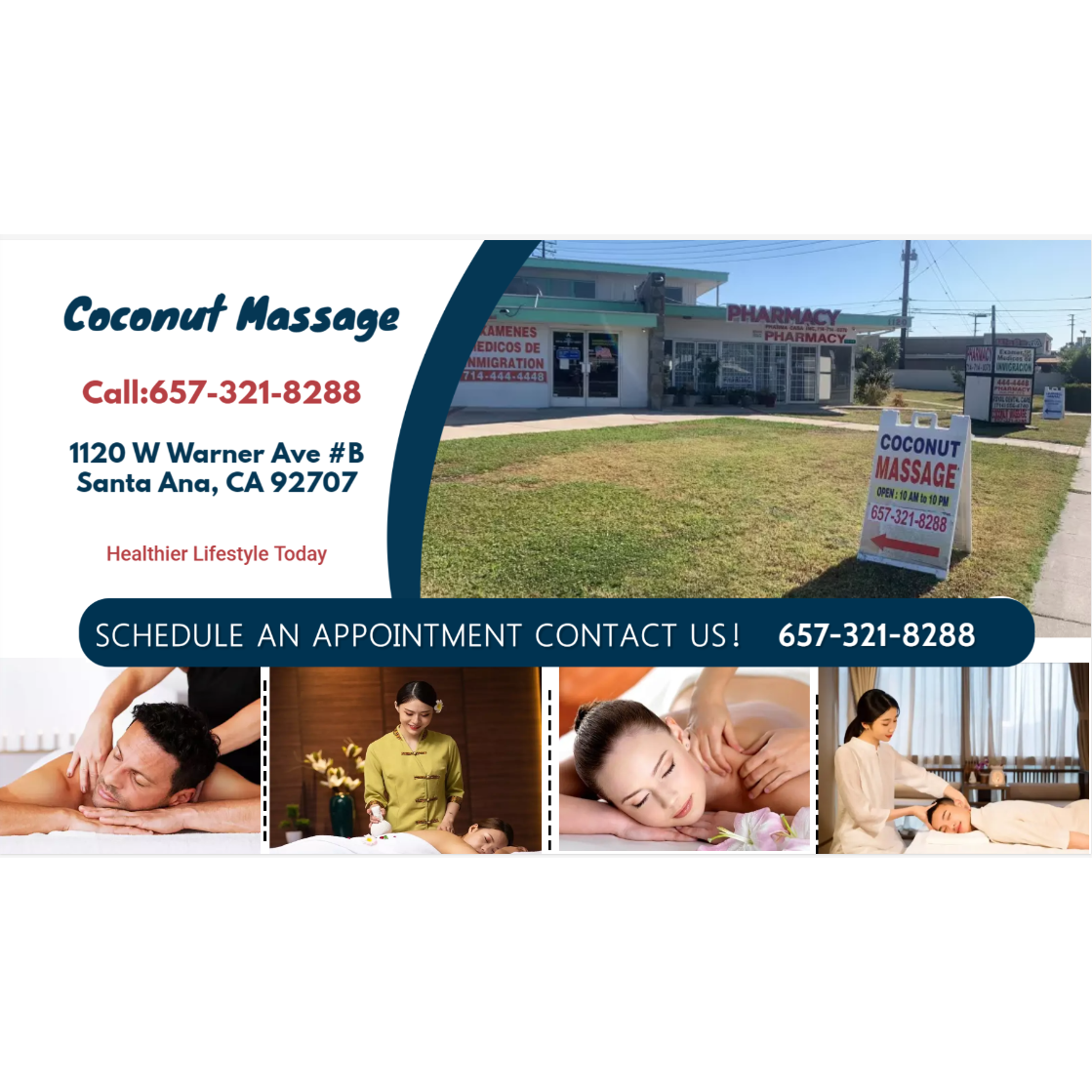 Coconut Massage - Santa Ana, CA 92707