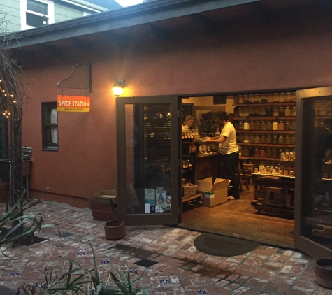 Spice Station - Los Angeles, CA. Entrance is down an small alley off sunset