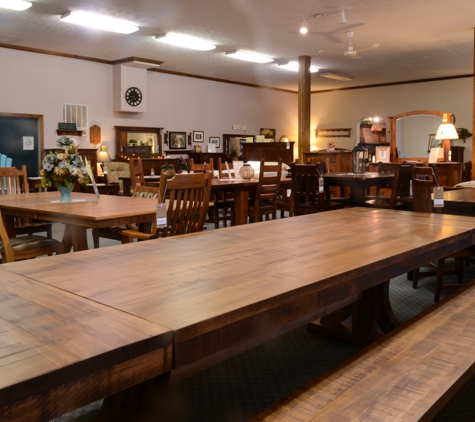 Amish Oak Showcase Furniture - New Wilmington, PA