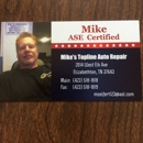 Mike's Topline Auto Repair - Automobile Repairing & Service-Equipment & Supplies