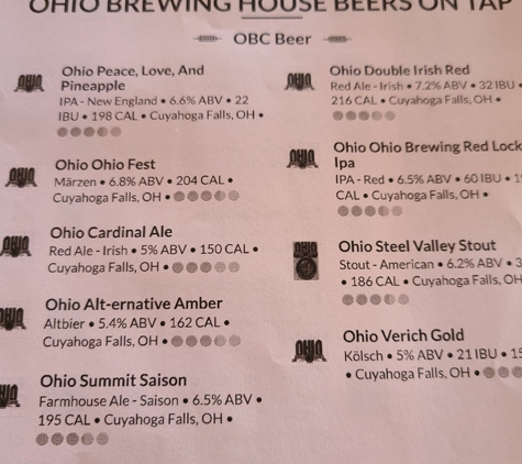 Ohio Brewing Company - Cuyahoga Falls, OH